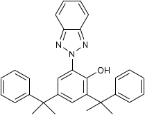 2- (2H-Benzotriazol-2-yl) -4،6-bis (1-methyl-1-phenylethyl) الفينول